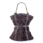 Mobile Preview: Luxury Bag with Waistline – Fur Bag “Elancée”